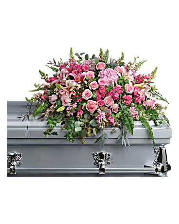 Beautiful Memories Casket Spray - The Flower Shop Atlanta