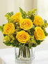 Classic Elegance Roses - Six Yellow - The Flower Shop Atlanta