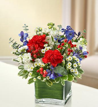 Healing Hope - Red, White & Blue - The Flower Shop Atlanta