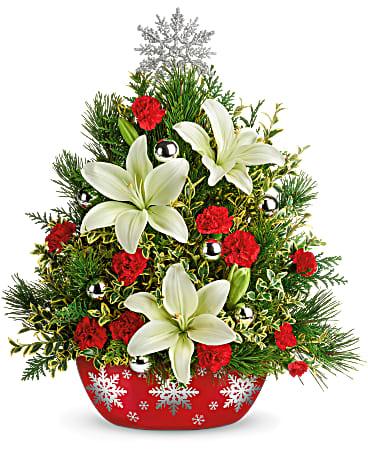 Shimmering Snowflakes - The Flower Shop Atlanta