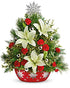 Shimmering Snowflakes - The Flower Shop Atlanta