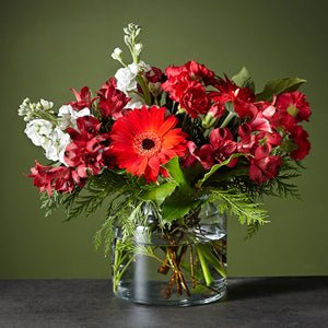 The FTD® Big Red Bow Bouquet - The Flower Shop Atlanta