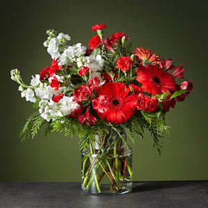 The FTD® Big Red Bow Bouquet - The Flower Shop Atlanta