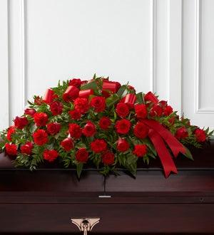 The FTD® Dearly Departed™ Casket Spray - The Flower Shop Atlanta