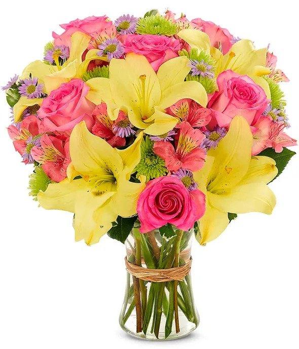 Vibrant Birthday - The Flower Shop Atlanta