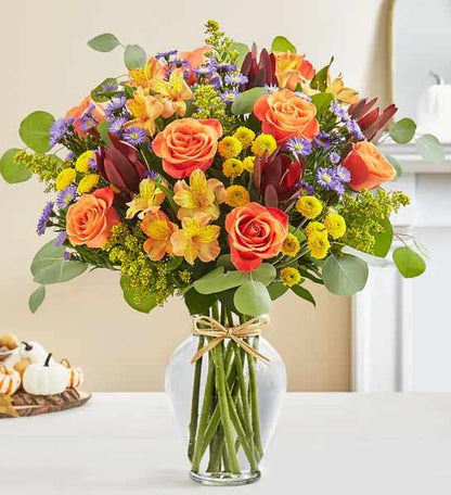 Standard Autumn Colors Bouquet - The Flower Shop Atlanta