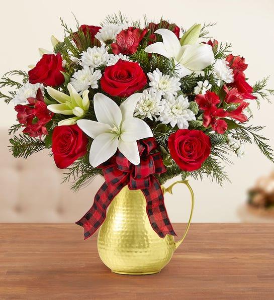 Country Christmas Bouquet - The Flower Shop Atlanta