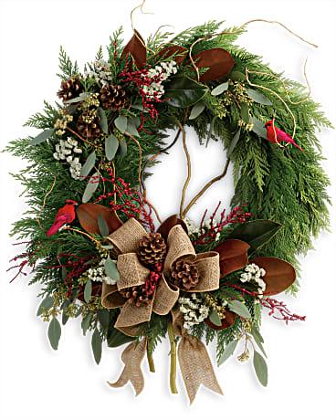 Farmhouse Wreath - The Flower Shop Atlanta