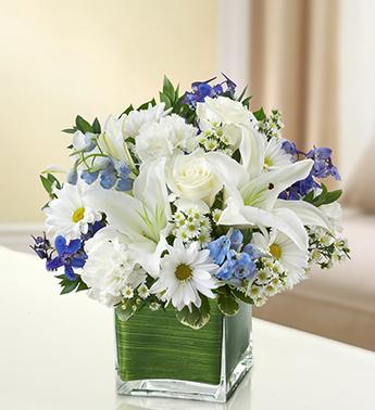 Healing Hope - Blue &amp; White - The Flower Shop Atlanta