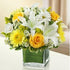 Healing Hope Bouquet - Yellow & White - The Flower Shop Atlanta