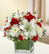 Healing Hope - Red & White - The Flower Shop Atlanta