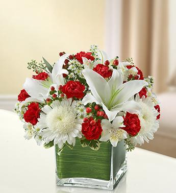 Healing Hope - Red &amp; White - The Flower Shop Atlanta