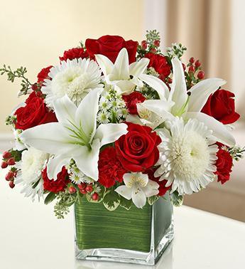 Healing Hope - Red &amp; White - The Flower Shop Atlanta