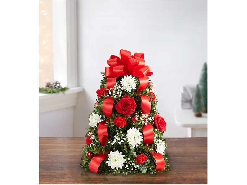 Holiday Flower Tree - The Flower Shop Atlanta