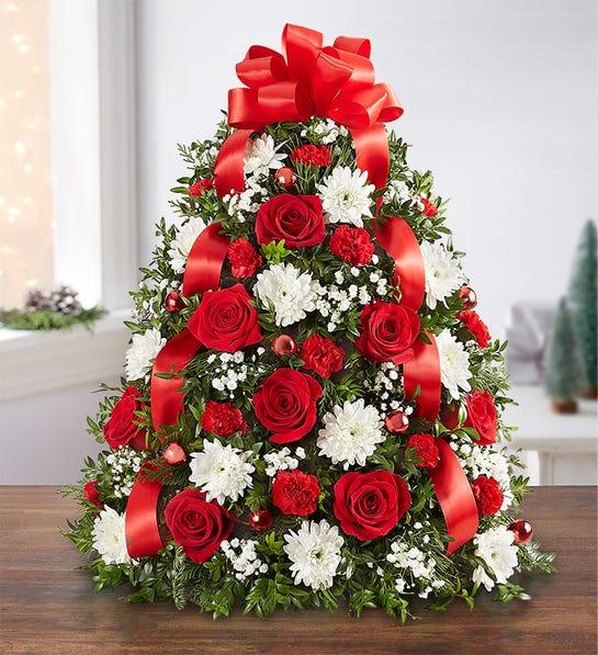 Holiday Flower Tree - The Flower Shop Atlanta