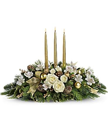 Royal Christmas Centerpiece - The Flower Shop Atlanta