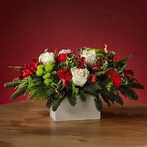 The FTD® Snow Ball Bouquet - The Flower Shop Atlanta