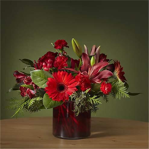 Berry Merry Bouquet - The Flower Shop Atlanta