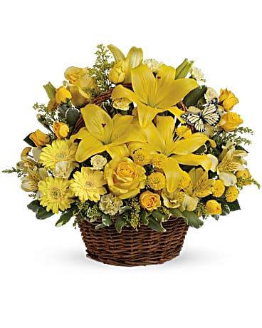 Basket Full of Wishes - The Flower Shop Atlanta