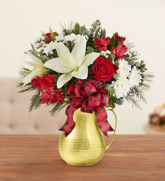 Country Christmas Bouquet - The Flower Shop Atlanta
