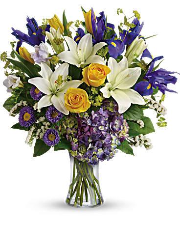 Floral Spring Iris - The Flower Shop Atlanta