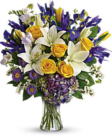 Floral Spring Iris - The Flower Shop Atlanta