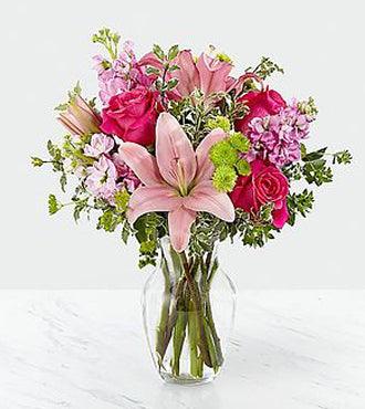 Pink Posh Bouquet - The Flower Shop Atlanta