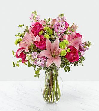 Pink Posh Bouquet - The Flower Shop Atlanta