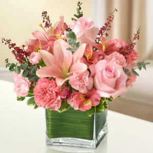 Healing Hope Bouquet - Pink - The Flower Shop Atlanta