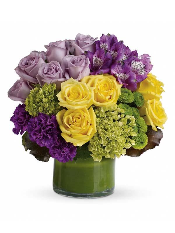 Purple Perfection Bouquet - The Flower Shop Atlanta