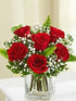 Classic Elegance Roses - Six Red - The Flower Shop Atlanta